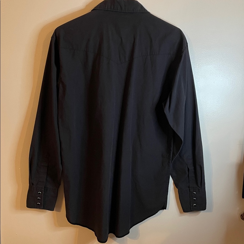 Wrangler snap up long sleeve shirt - Picture 4 of 6